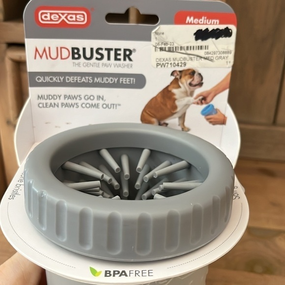 Dexus Mudbuster Gentle Paw Washer Dogs NWT Medium Dogs Portable - Picture 2 of 6